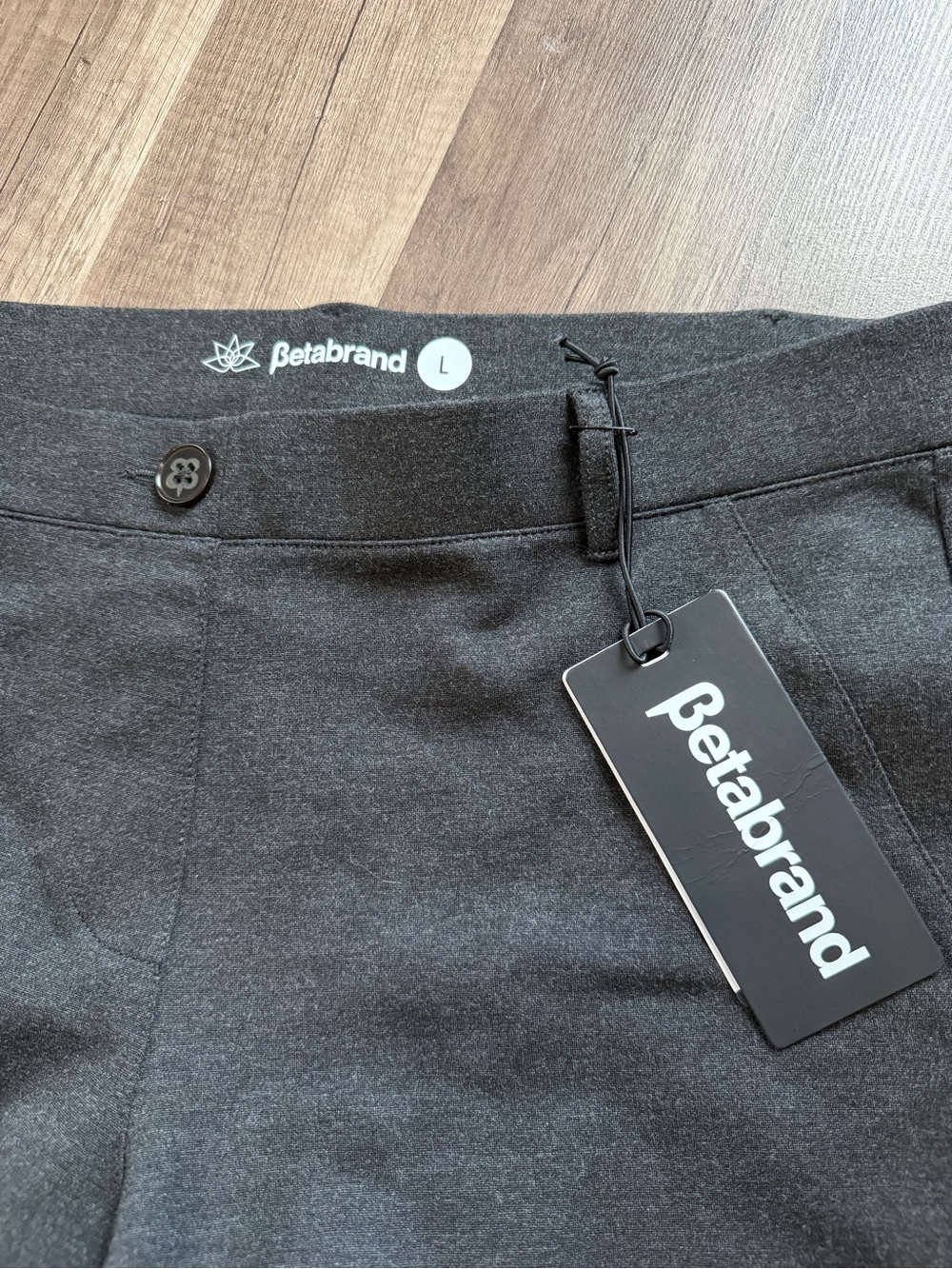 Betabrand Gray Yoga Pants